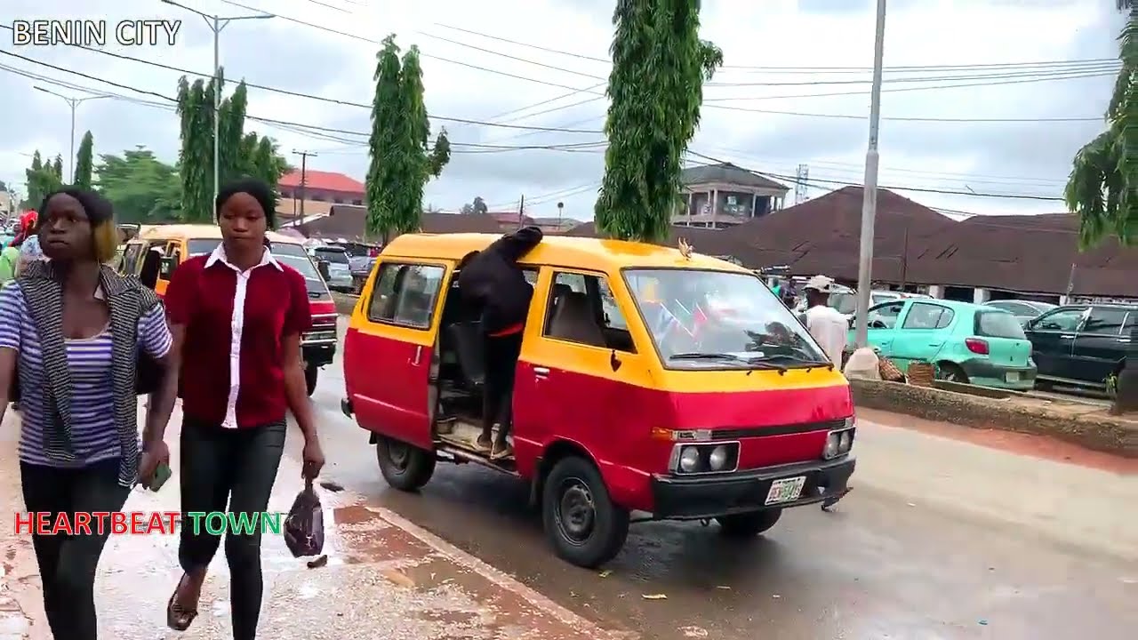 Sunset bus parks in Benin city