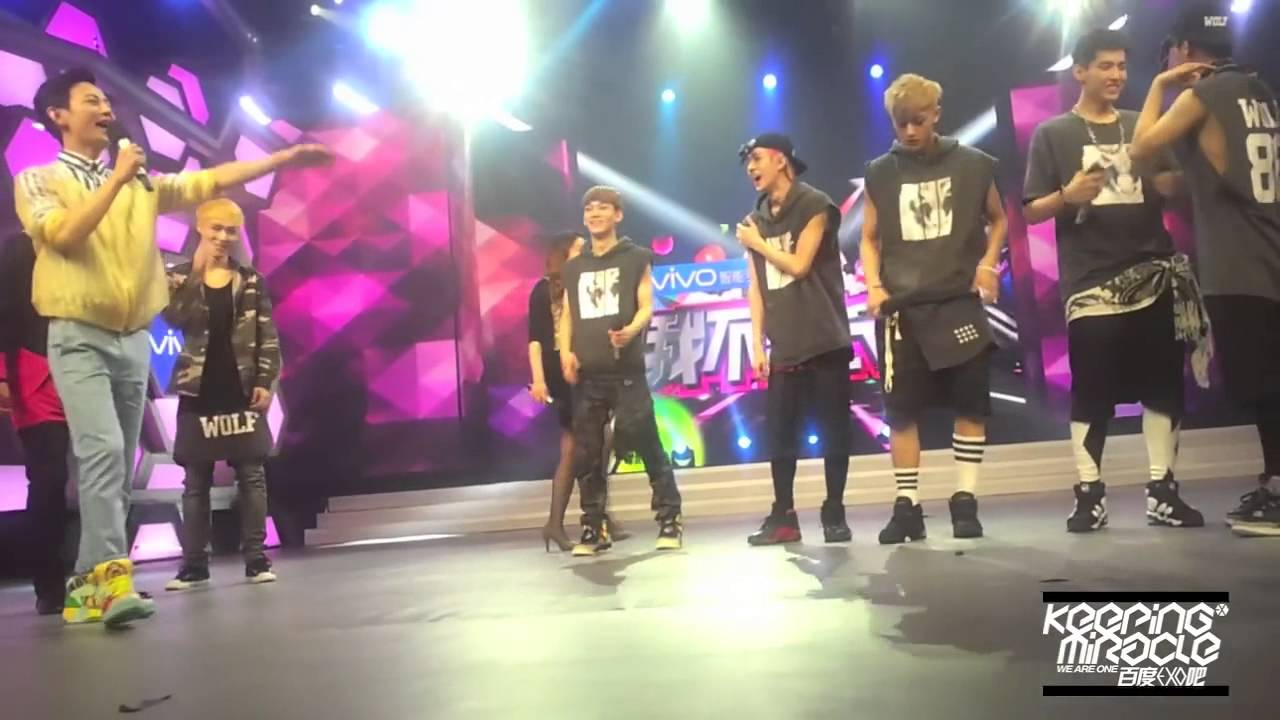 【百度EXO吧】 130604 Happy Camp recording - Carrying section
