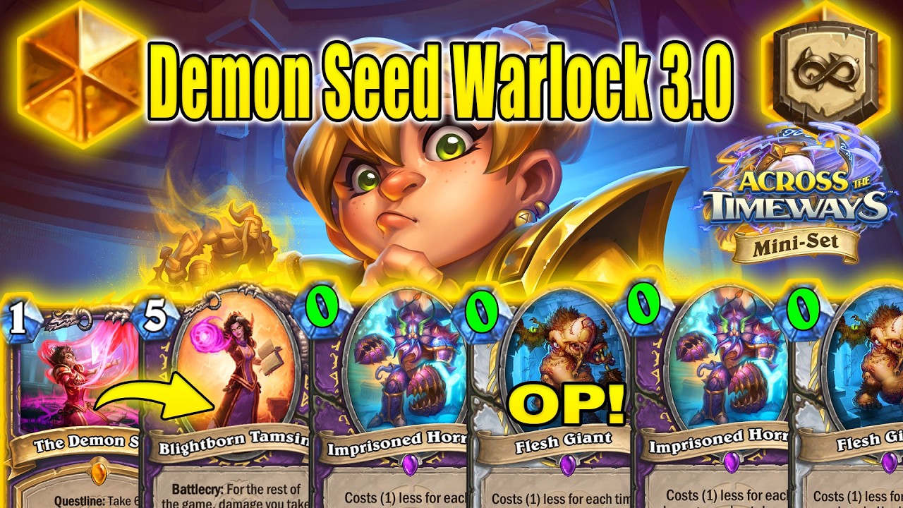 Literally Best Quest In The Game EVER Forever 3.0 At Across the Timeways Min-Set | Hearthstone