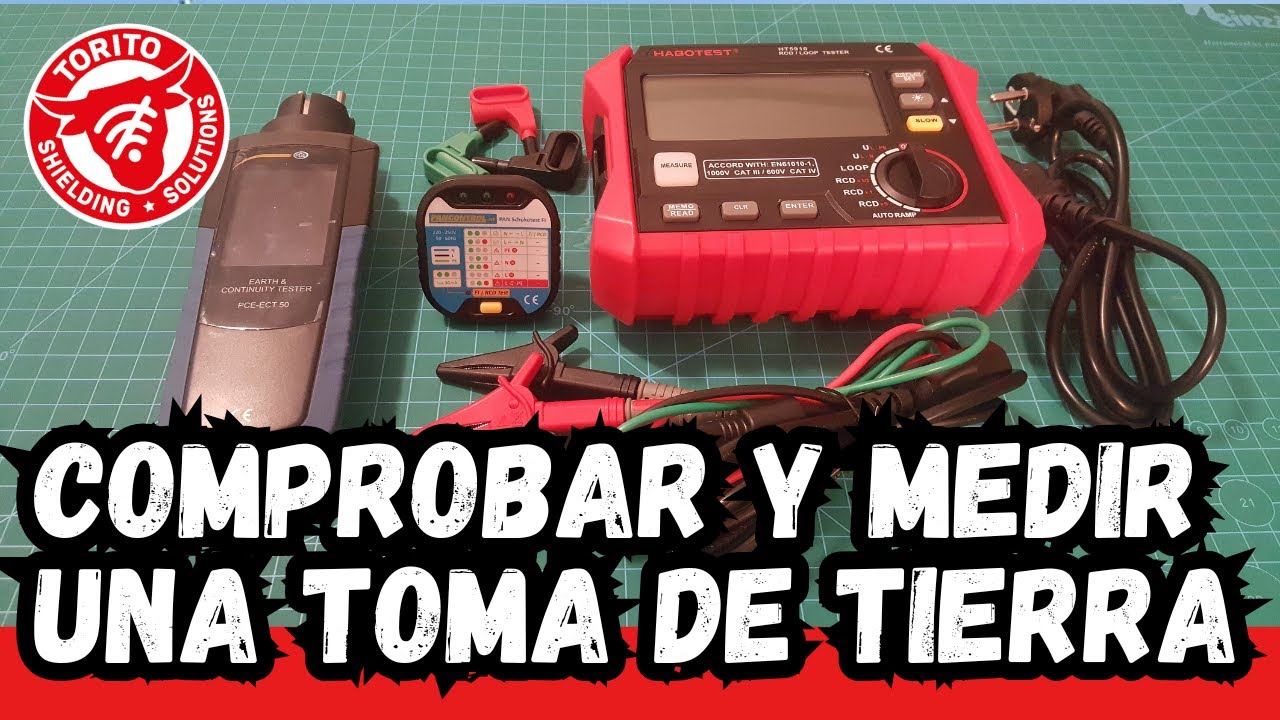 Cómo medir la toma de tierra - How to measure earth loop impedance