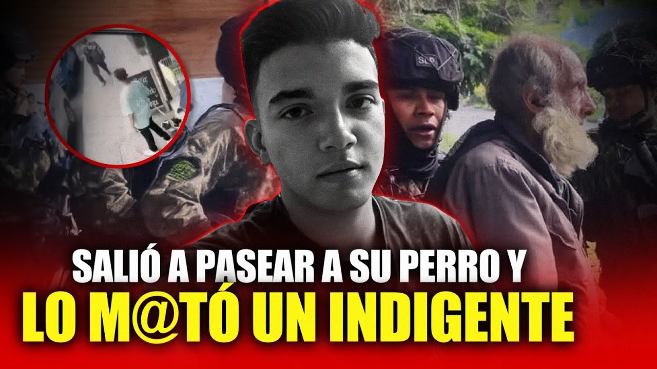 HABITANTE DE CALLE m4ta a JOVEN de 19 años, en Itagüí: Familia ROMPE EL SILENCIO