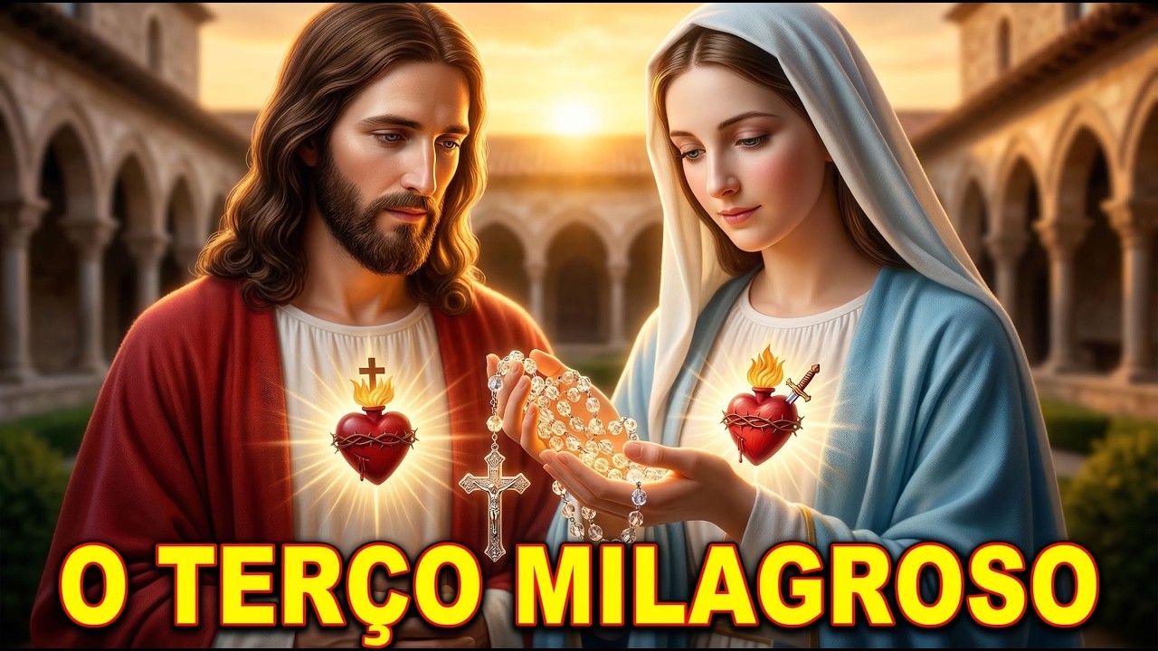 O TERÇO MILAGROSO: Clamando pela Intercessão de Maria e o Poder de Jesus ✨