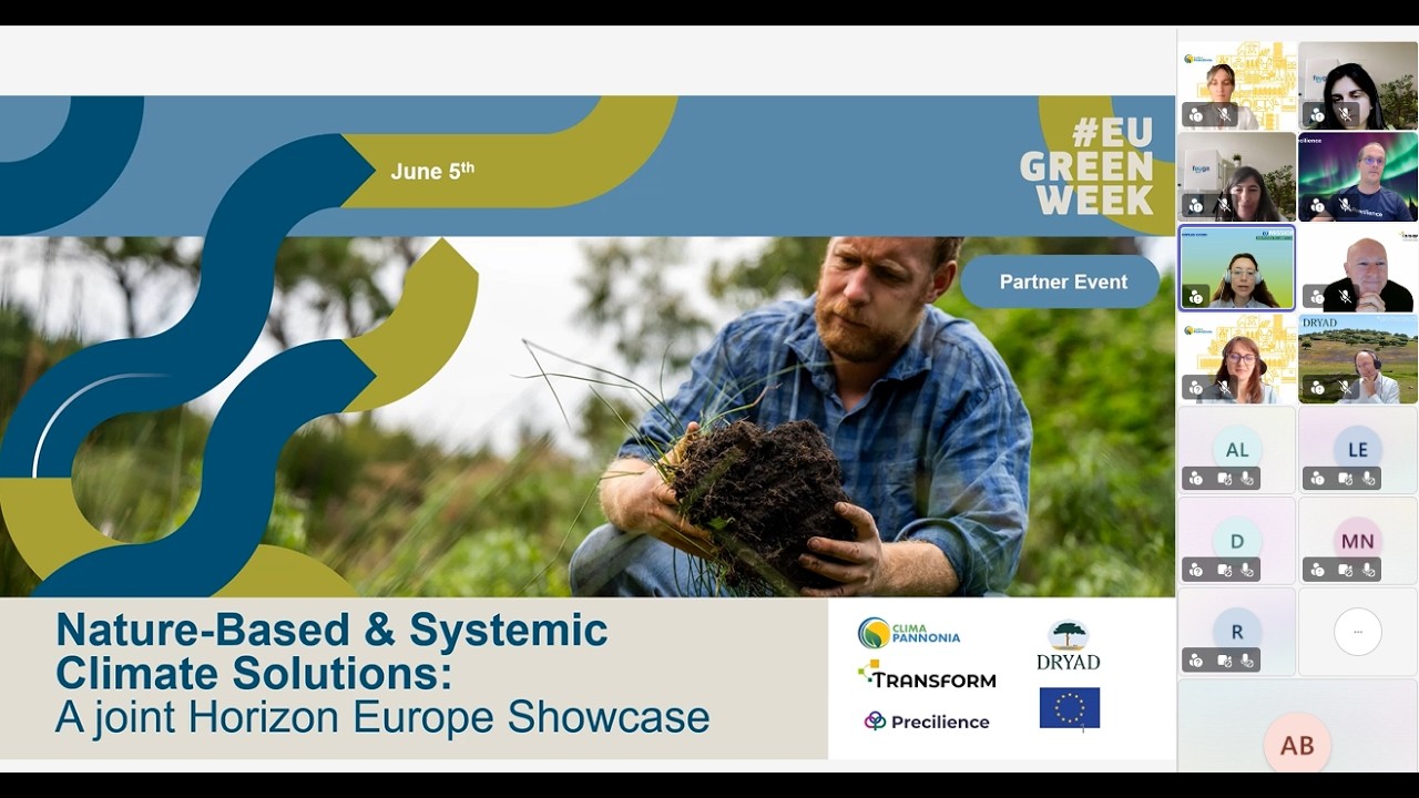 EU Green Week Webinar | Nature-Based & Systemic Solutions with Horizon Europe Sister Projects