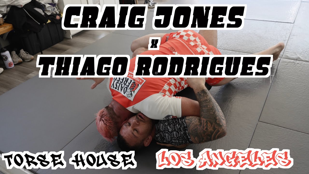 Craig Jones Rolls with Thiago Rodrigues (masters 1 world champion)