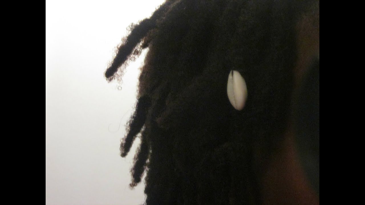 How to add Cowry shells to Locs | JORDANNA NICHOLE