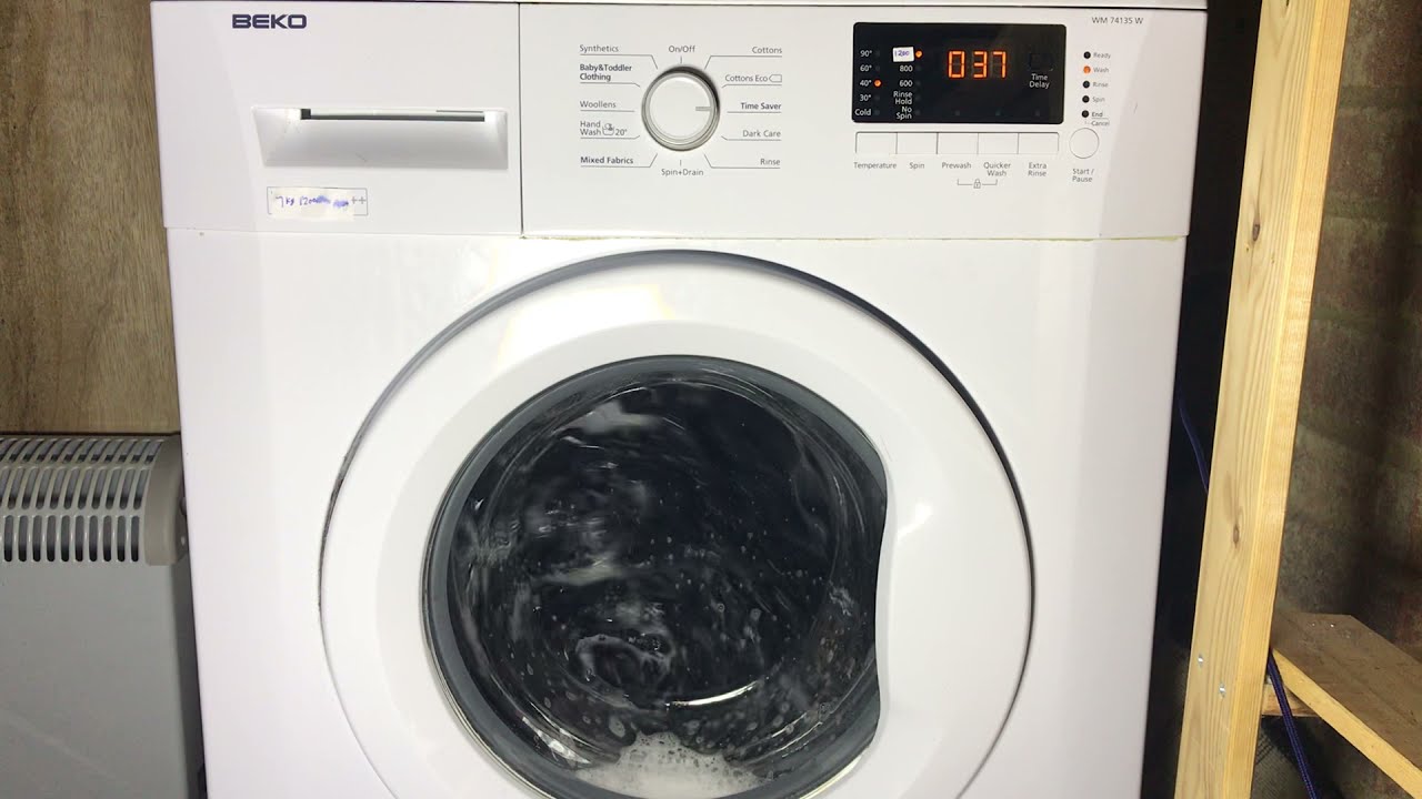 beko WM74135W - time saver 40