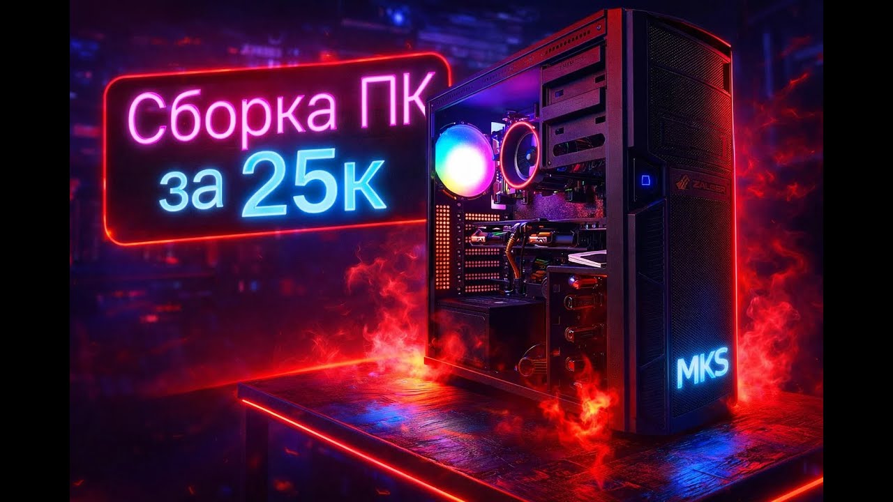 Лучшая сборка пк за 25к в начале 2026?