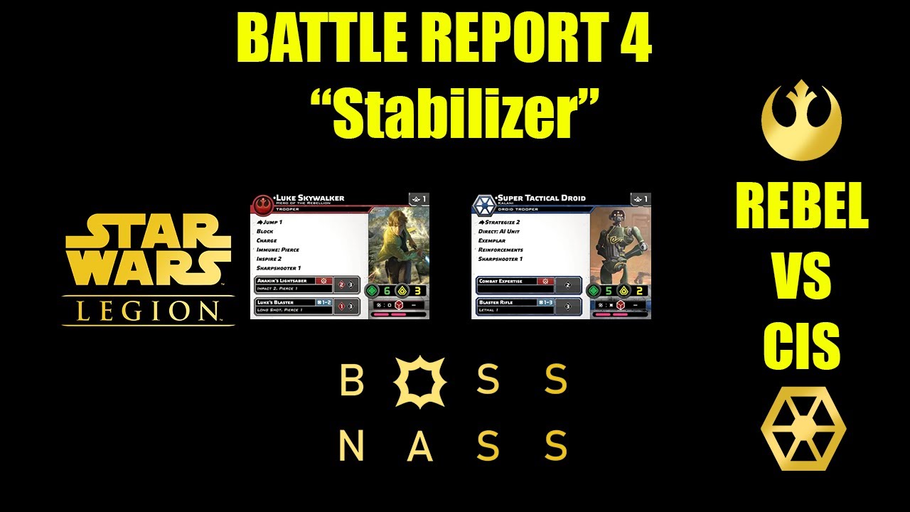 Star Wars Legion Battle Report 4: Rebel VS CIS