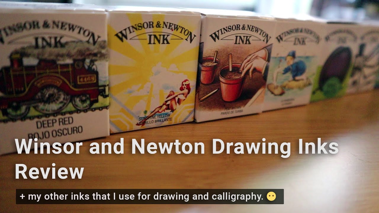 Winsor and Newton Drawing Ink Review