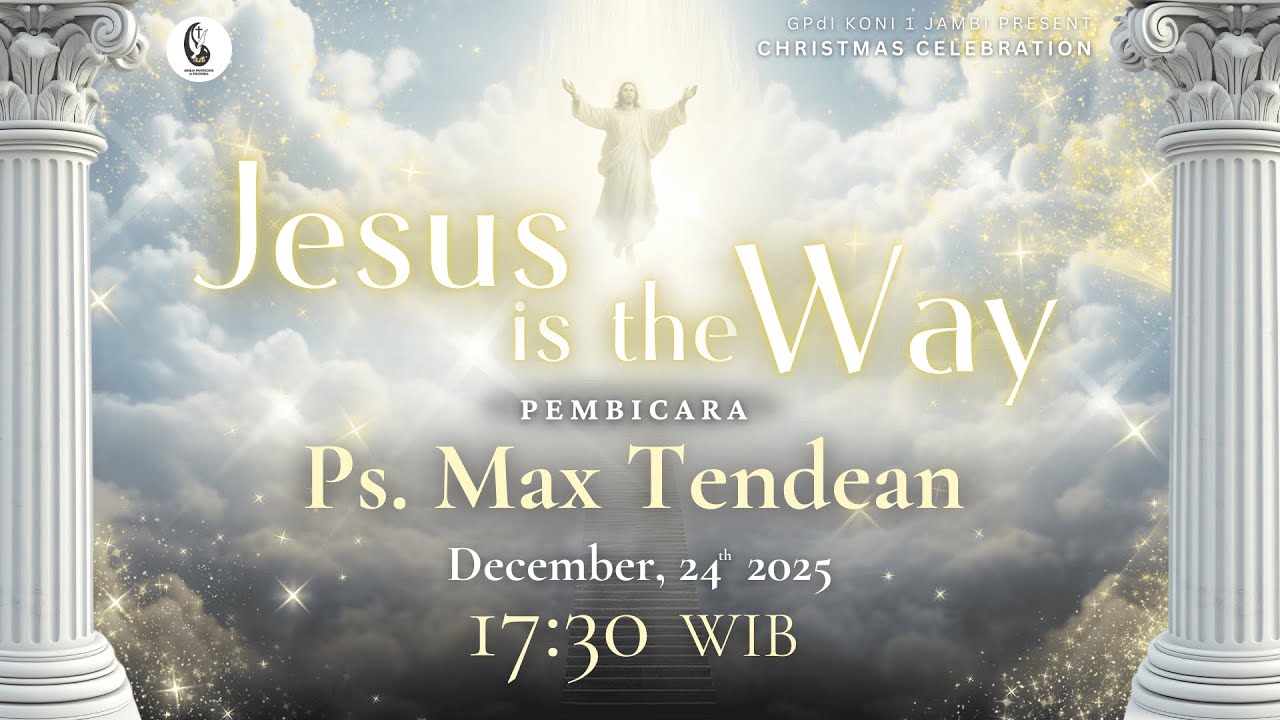 Live Streaming Ibadah Malam Natal Part 1 GPdI Koni 1 Jambi - 24 Desember 2025