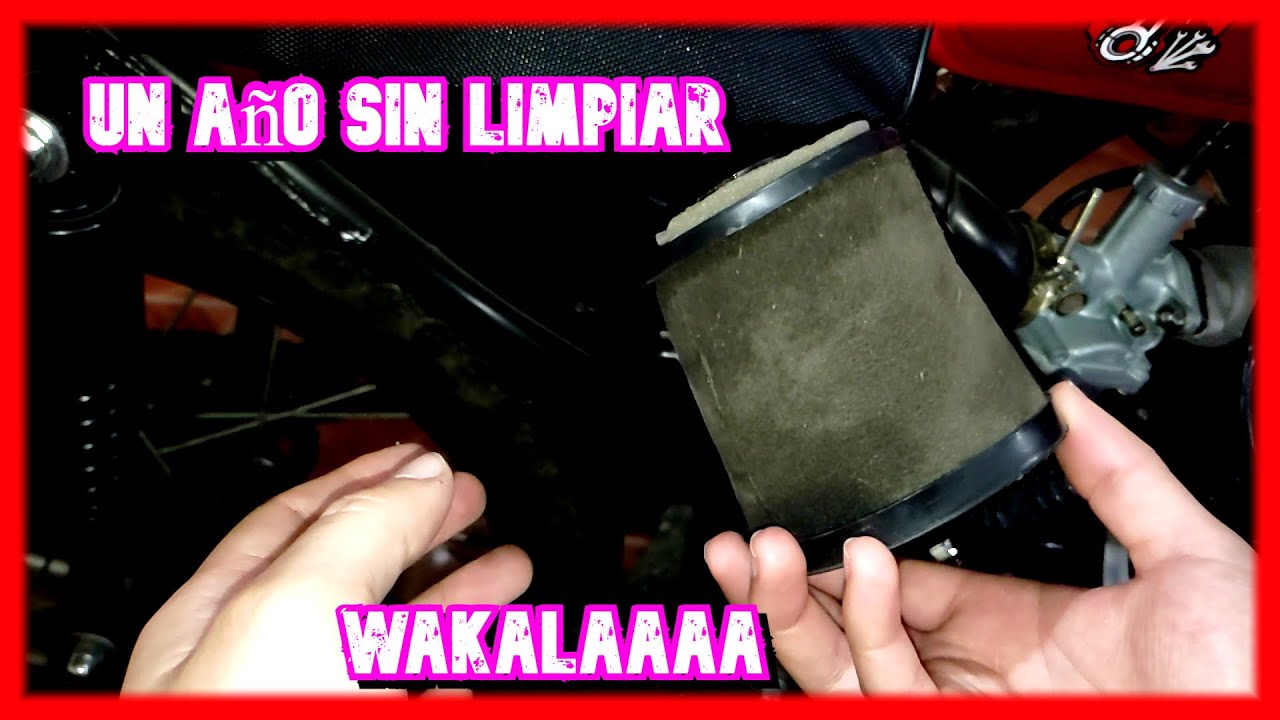 LIMPIAR filtro de AIRE MOTO | GASTA MENOS afinando tu MOTO | REVIVIENDO MI ITALIKA 2 | DIANAID