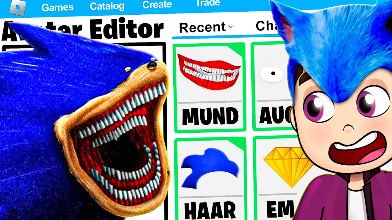 Mache SHIN SONIC TAPES EINEN ROBLOX ACCOUNT!? (SHIN SONIC VIRUS GREIFT UNS AN!)