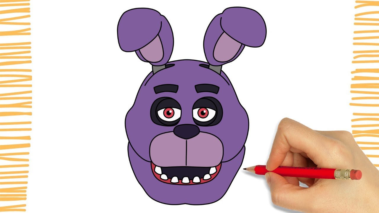 Как нарисовать Бонни из FNAF | Легко