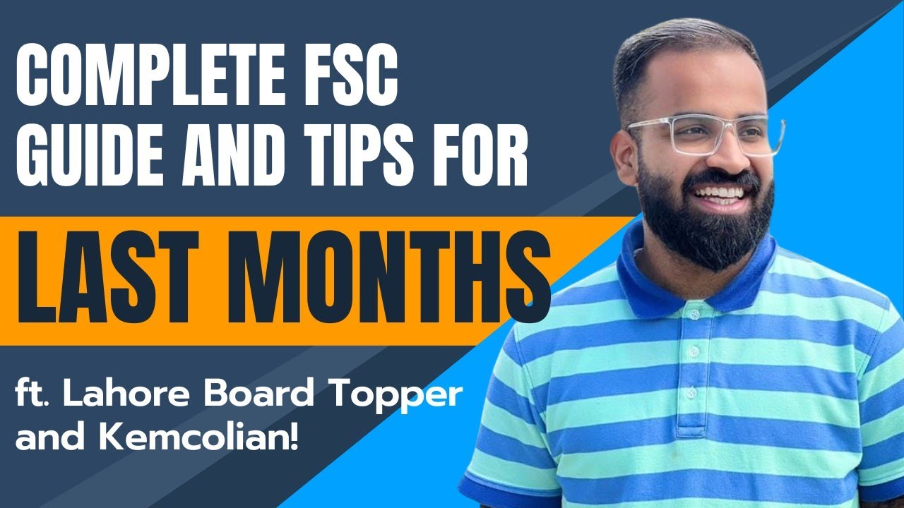 Last Months Guide For FSc Students! Aap Bhi Topper Banein @drhamzaashraf
