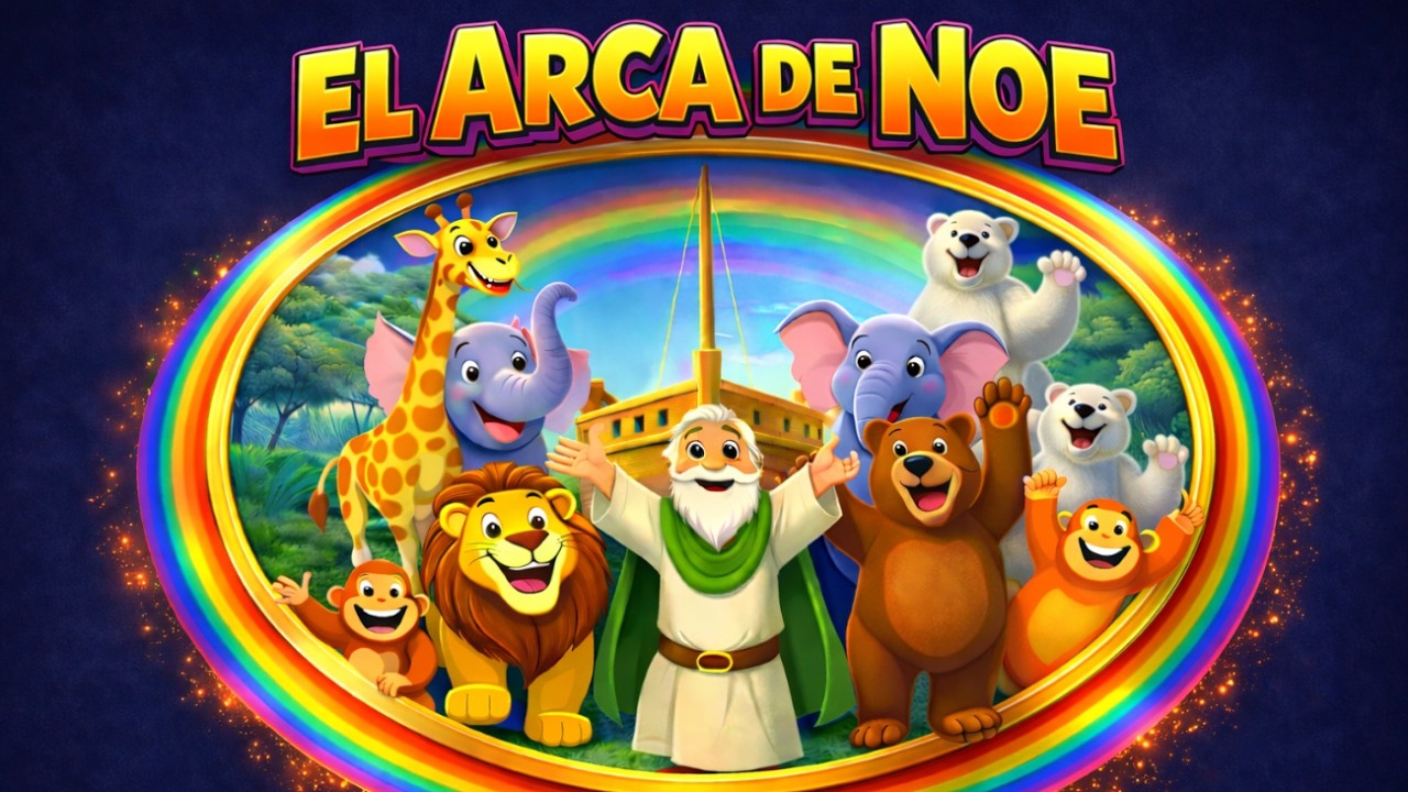 El arca de Noe 😮🌊 Historias de la biblia 🦜🐯historias biblicas para niños🐻cuentos infantiles🐒😉cuentos