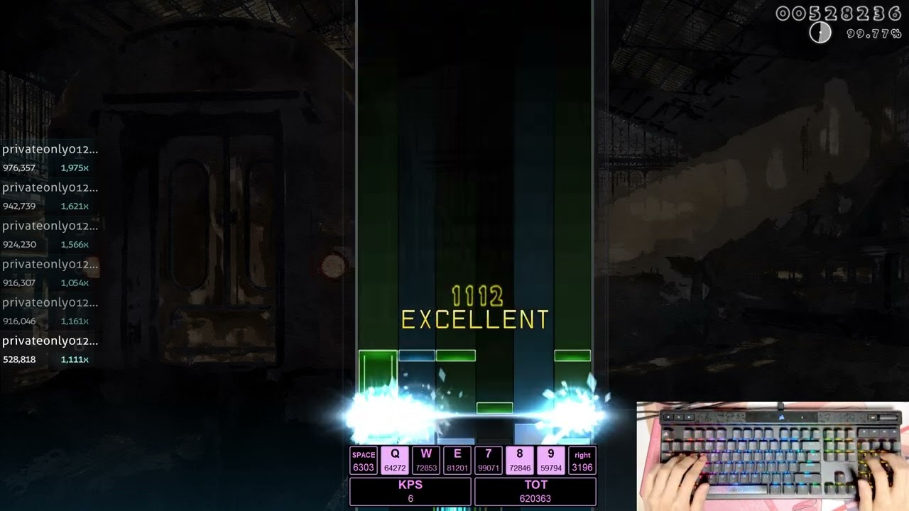 쉬운 정박곡 Gensehatsu, Kibouyuki 99.70%