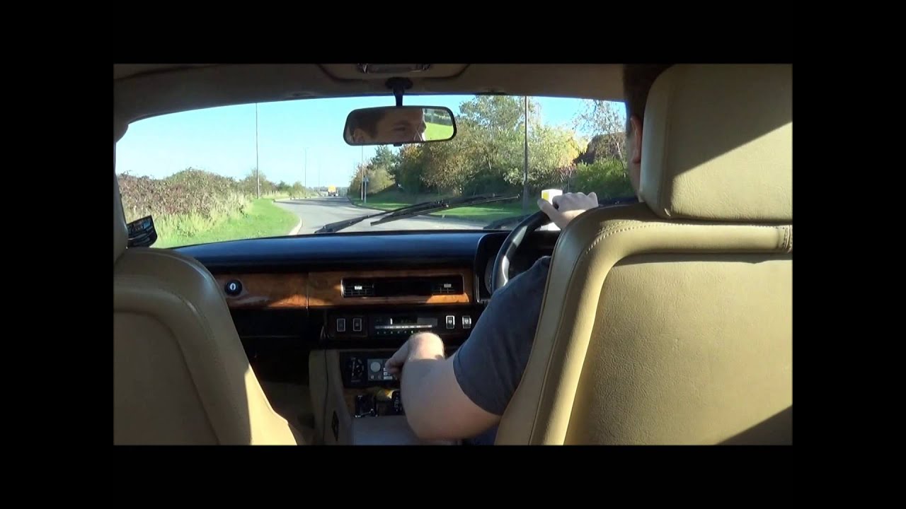 Jaguar XJS V12 video test