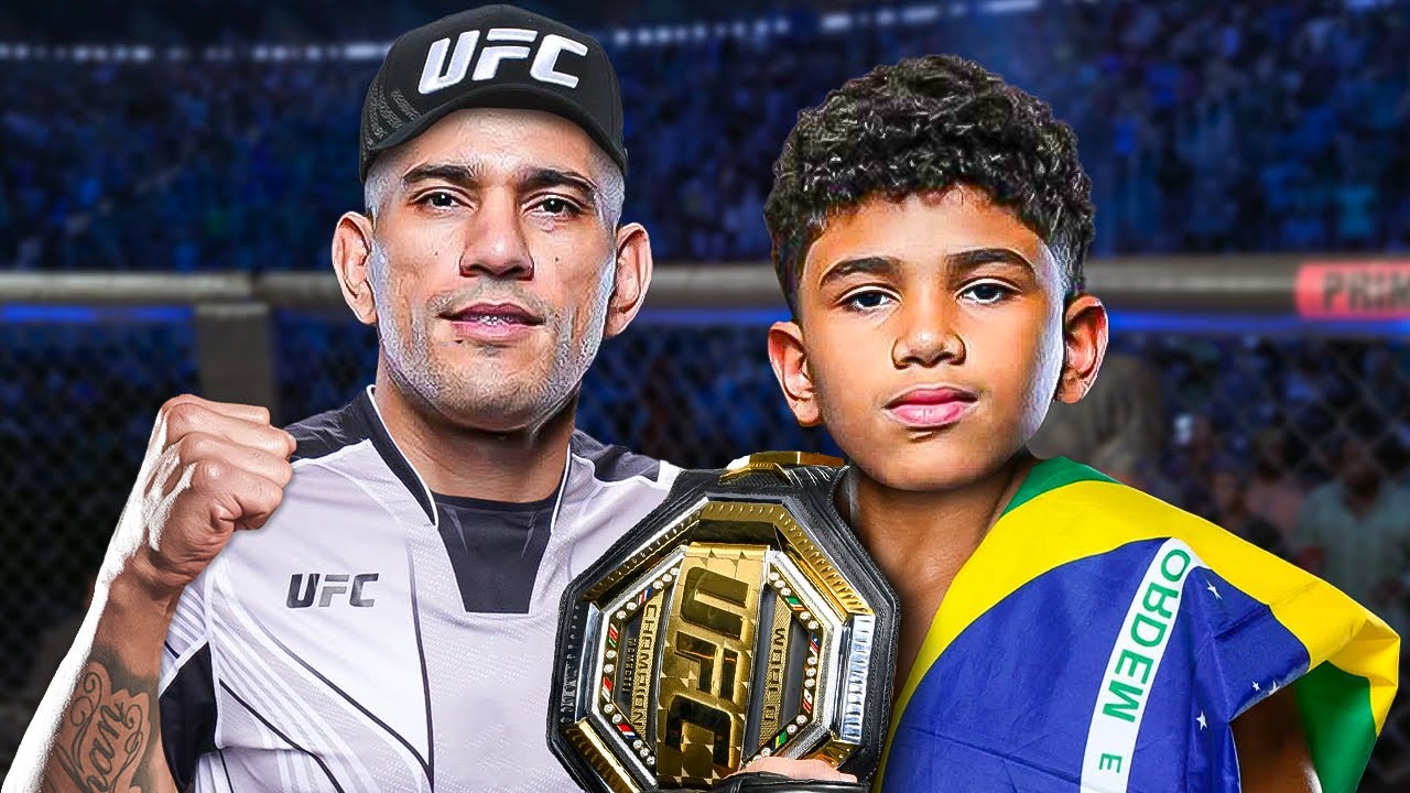 I Played The Career of Alex Pereira's Son...