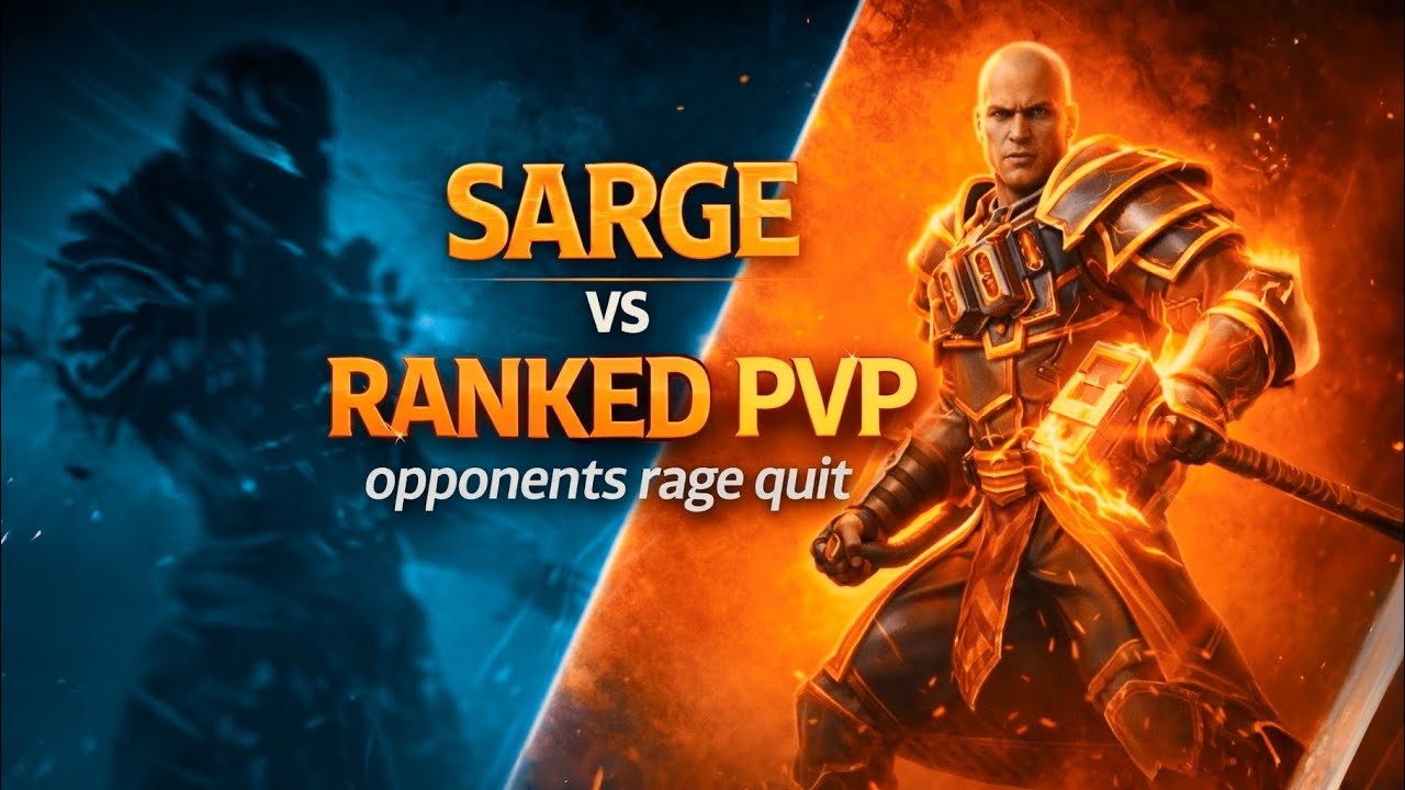 SARGE IS TOO SCARY! 🔨 2 RAGE QUITS & Epic Comebacks | Shadow Fight 4: Arena Ranked
