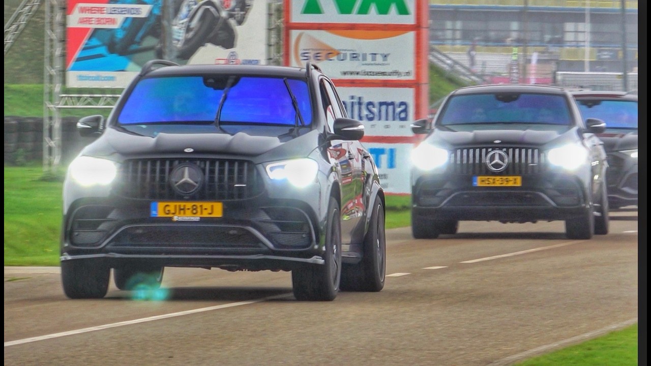 Sportscars Leaving Carshow - CRAZY DRIVING! 800HP M5 F90, Stage 2 GLE63s, CRAZY M3 Burnout And More!