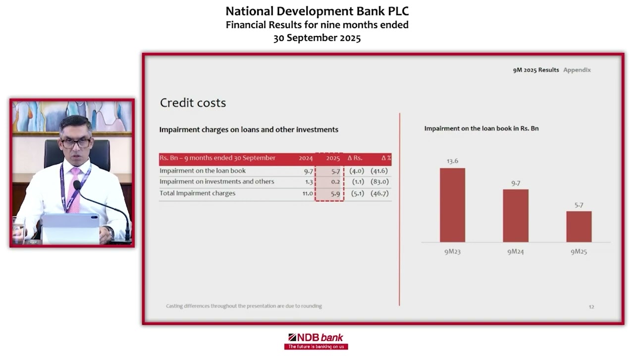 Вебинар генерального директора NDB для аналитиков — 9 месяцев 2025 г.