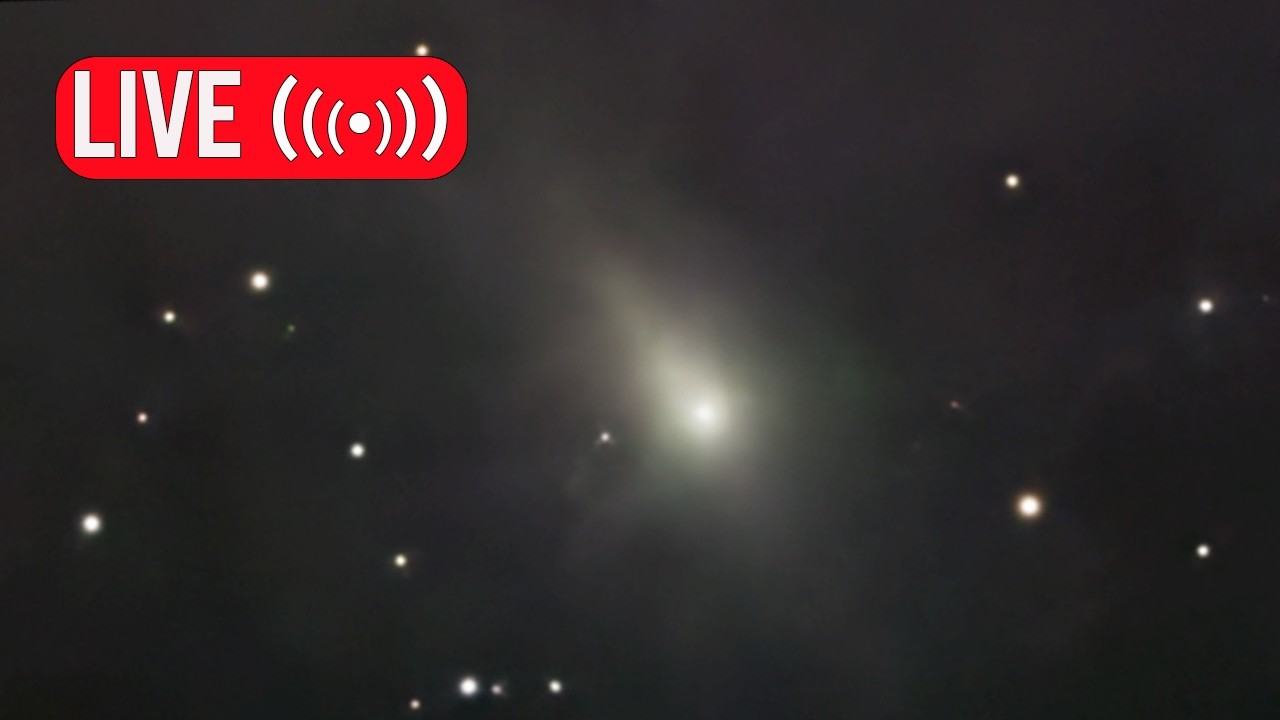 Comet 3I ATLAS — LIVE Telescope Views — I Took a PICTURE ☄️