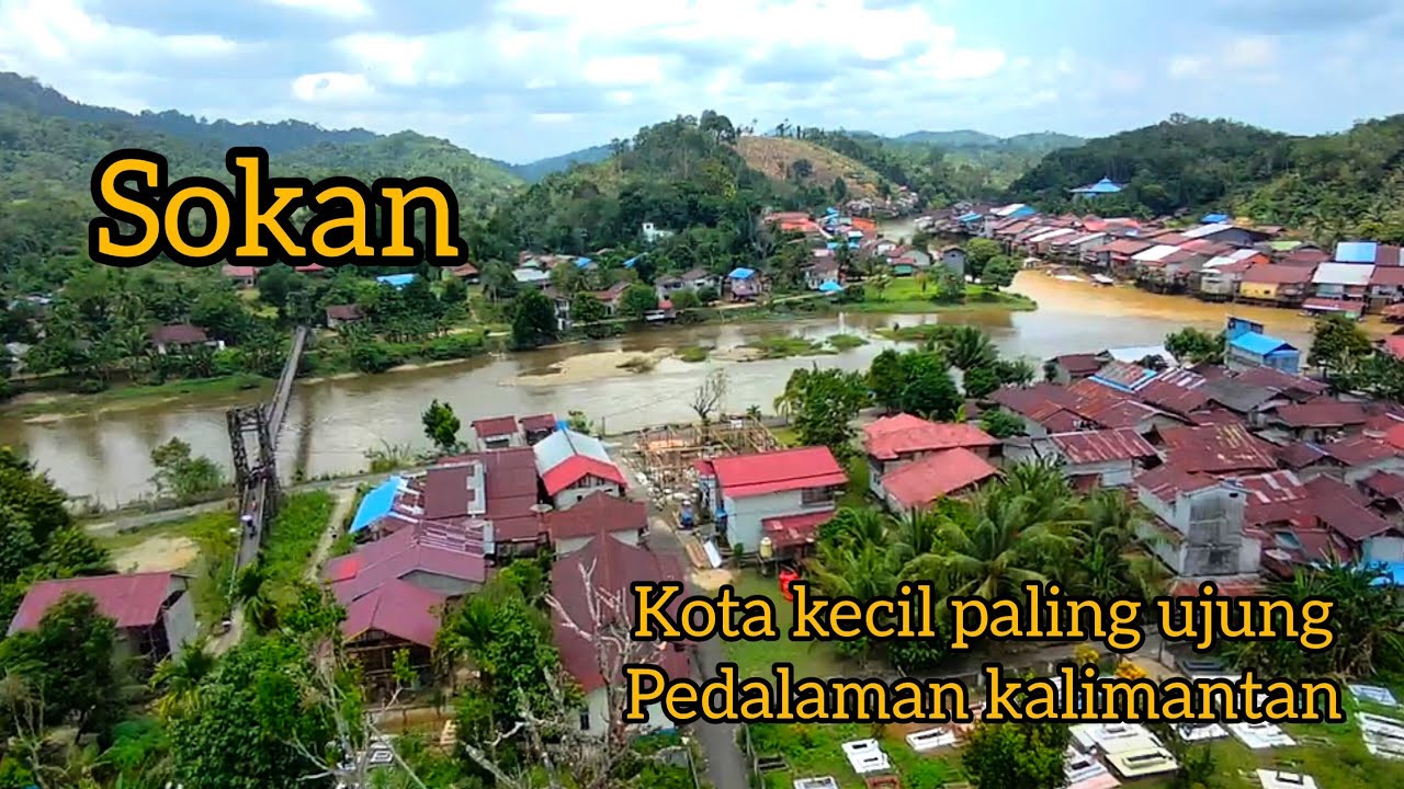 Kota kecamatan paling ujung di hulu sungai pinoh pedalaman kabupaten Melawi Kalimantan barat