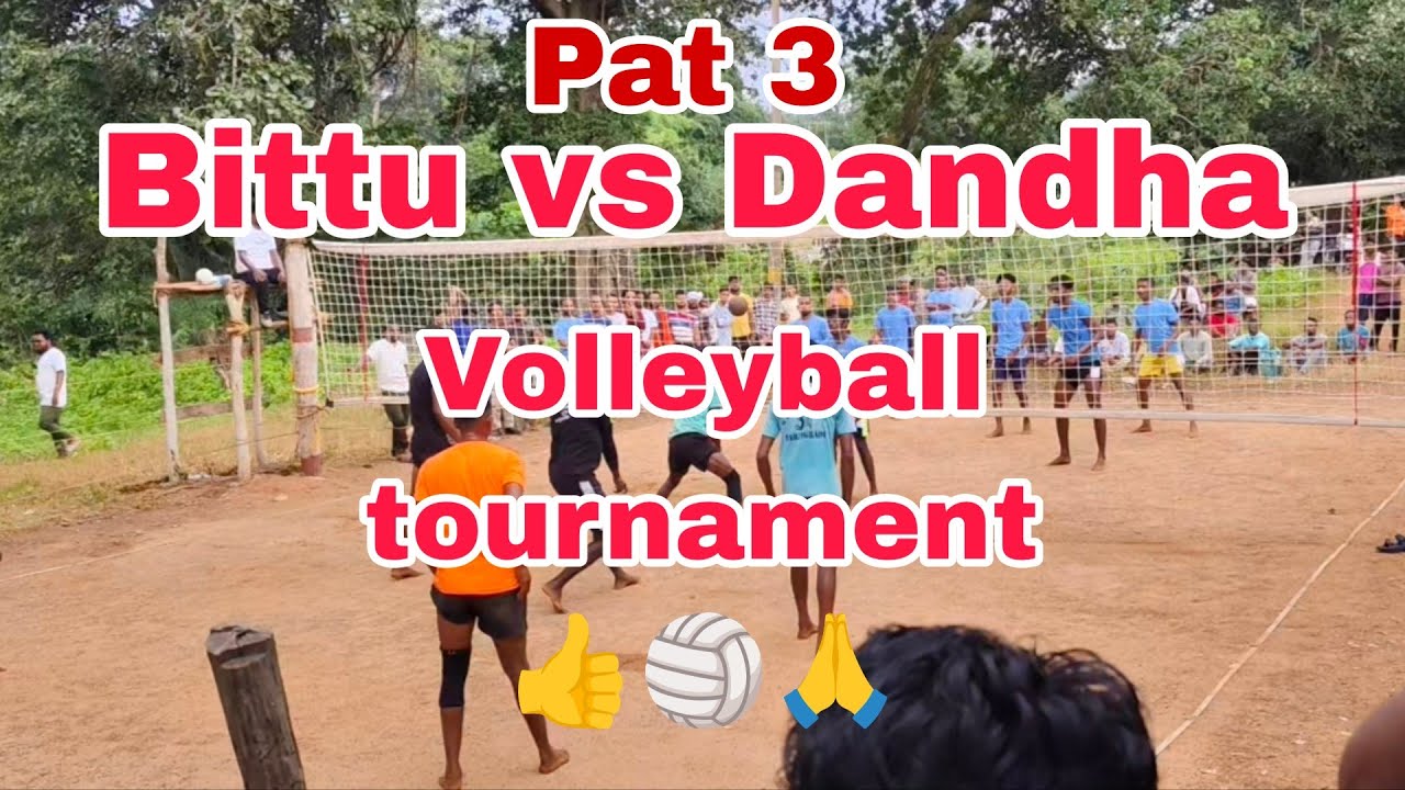 Dandha vs Bittu 👍🏐 Volleyball tournament 