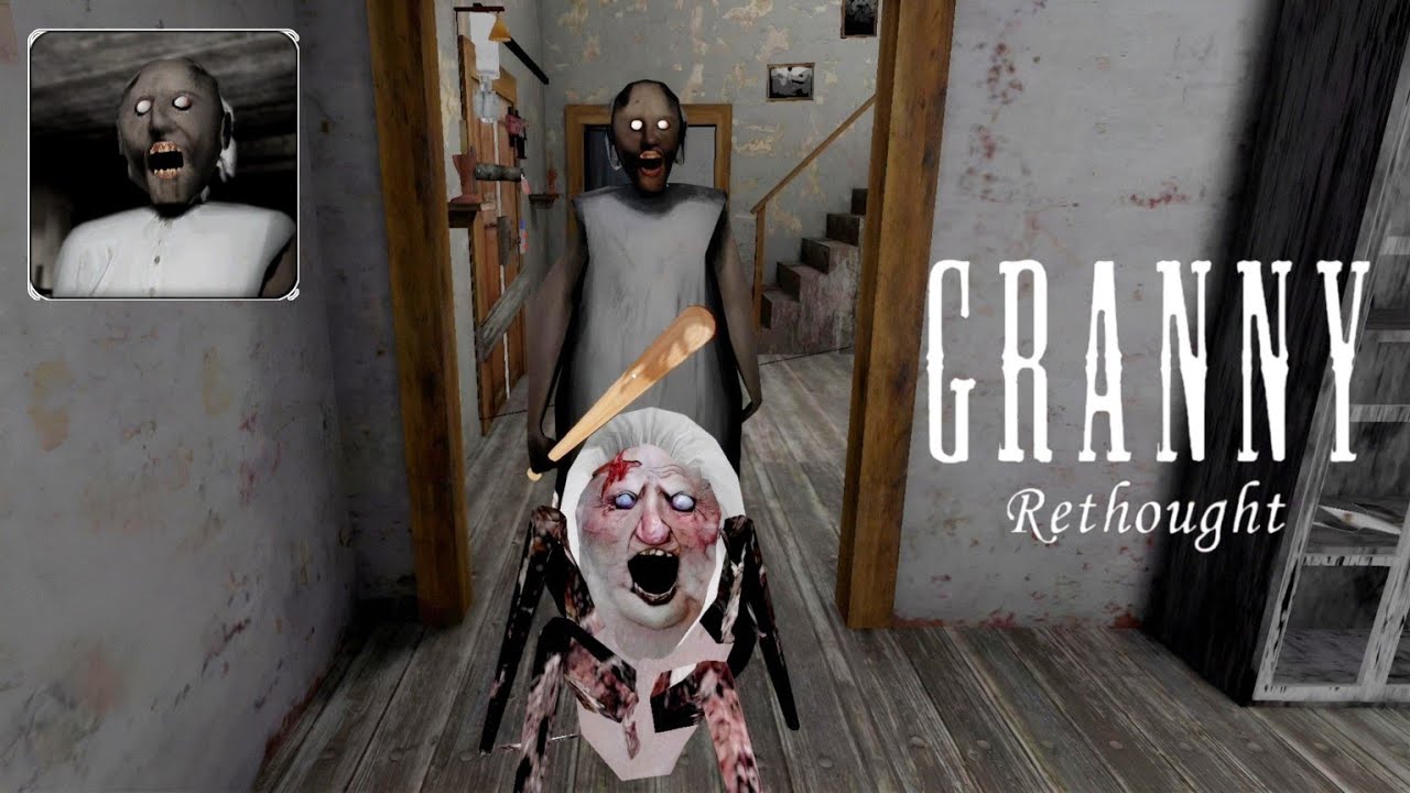 Granny 1: Rethought Gameplay Spider Mom In House
