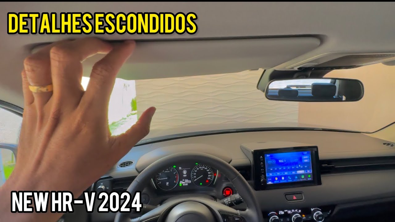 DETALHES OCULTOS NO NOVO HONDA HR-V EX 2024! TUDO QUE NÃO TE CONTARAM ATÉ HOJE!