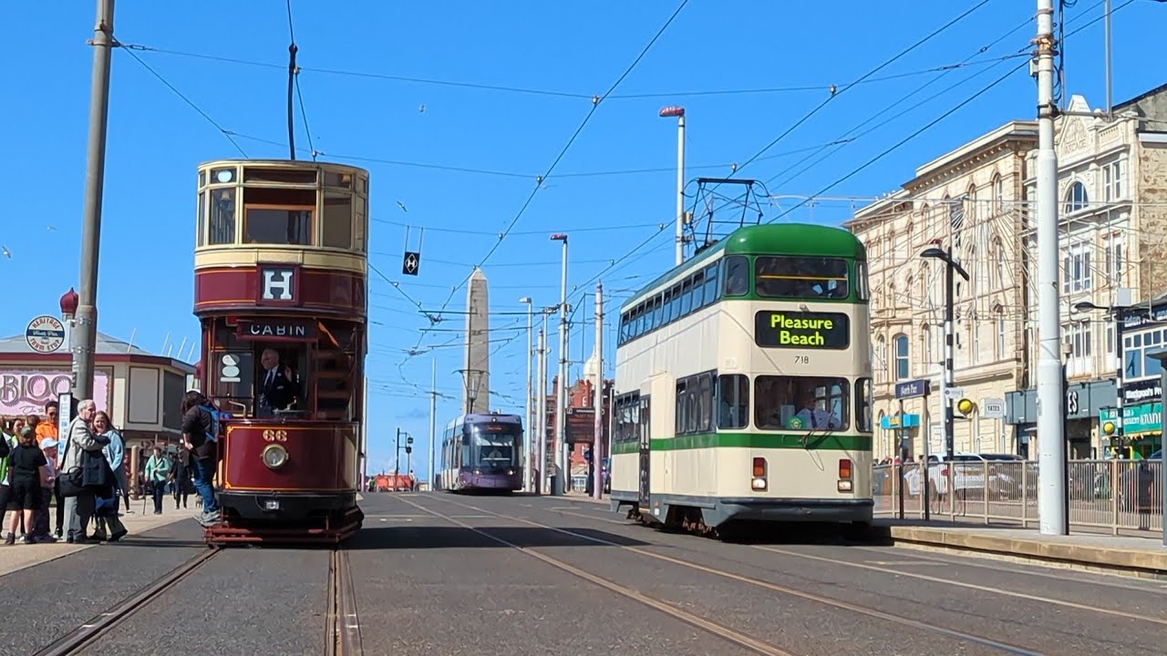 Blackpool Tramway Enhanced Weekend Day 3 27 May 2024