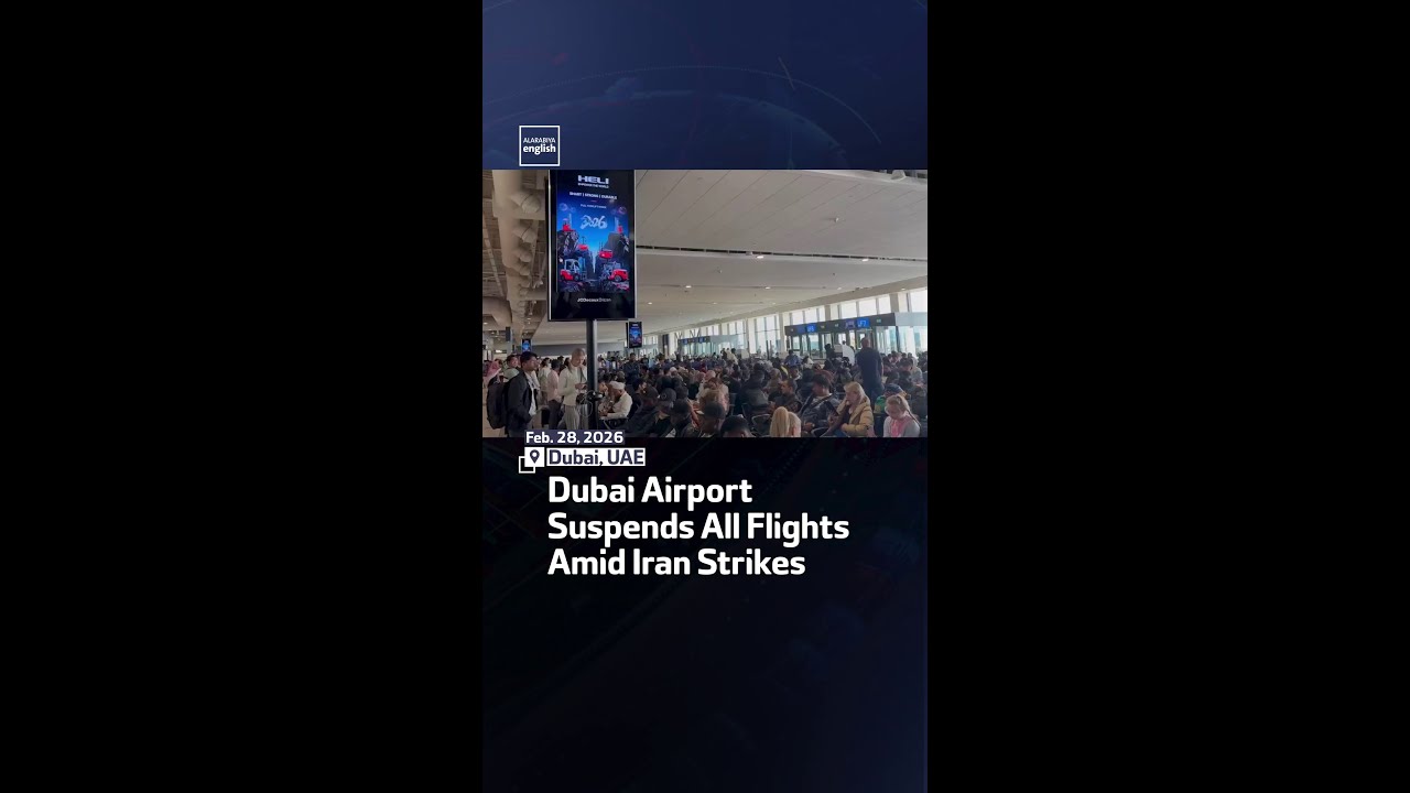 Dubai Airport Suspends All Flights Amid Iran Strikes
