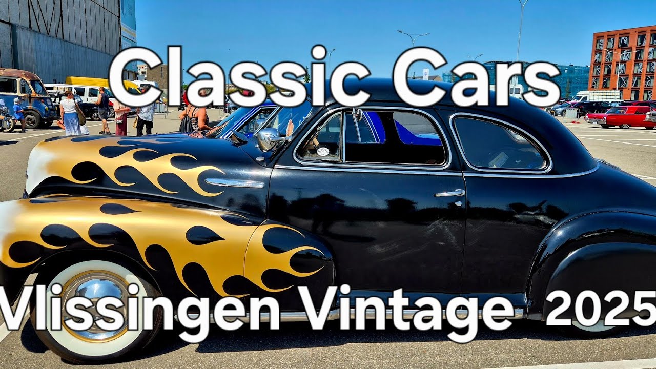 🇳🇱 Classic Cars Vlissingen Vintage Festival 2025 @TravelwithHugoF #vintage  #oldtimer #rockandroll