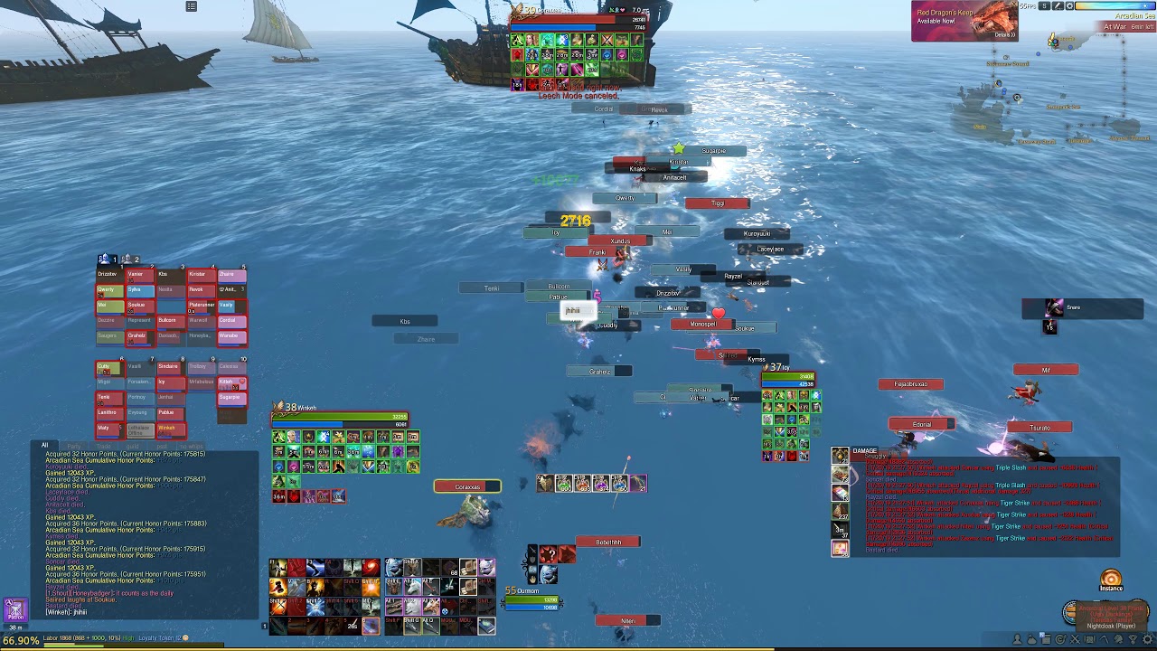 Archeage legacy Kadum; kraken pvp