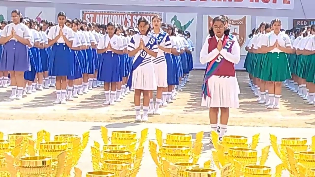 School Anthem - St. Anthony's High School, Annual Sports Meet 2024