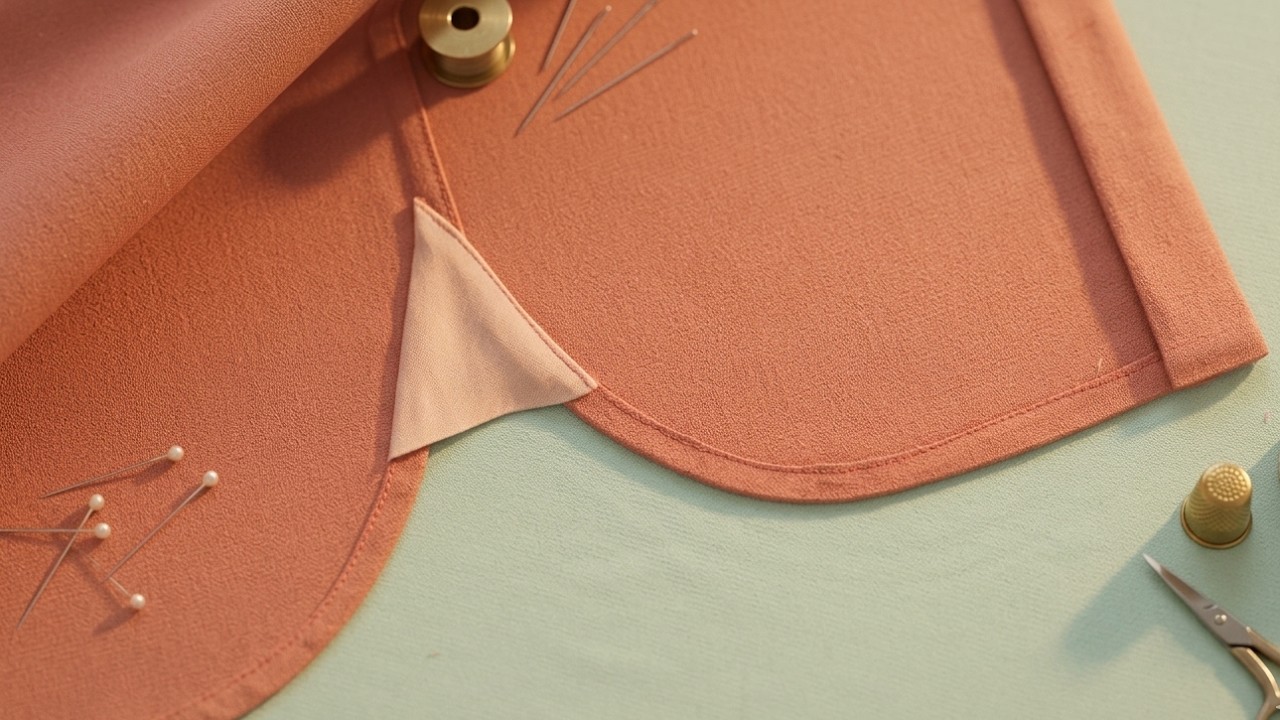 🔥Станьте мастером изгибов: 3 совета по шитью для идеального низа без морщин