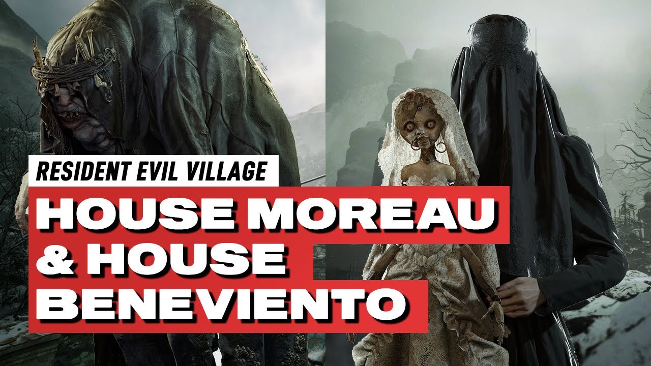 Meet Salvatore Moreau & Donna Beneviento in Resident Evil Village 🐟😱 (Resident Evil 8)
