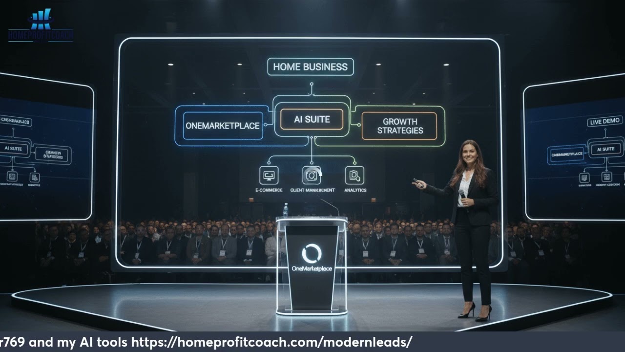 Live Demo Outline   Home Business   OneMarketplace   AI Suite