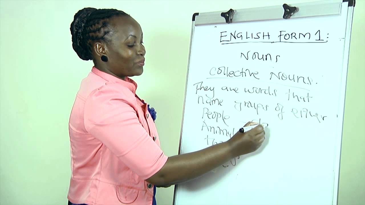 FORM 1 ENGLISH PARTS OF SPEECH