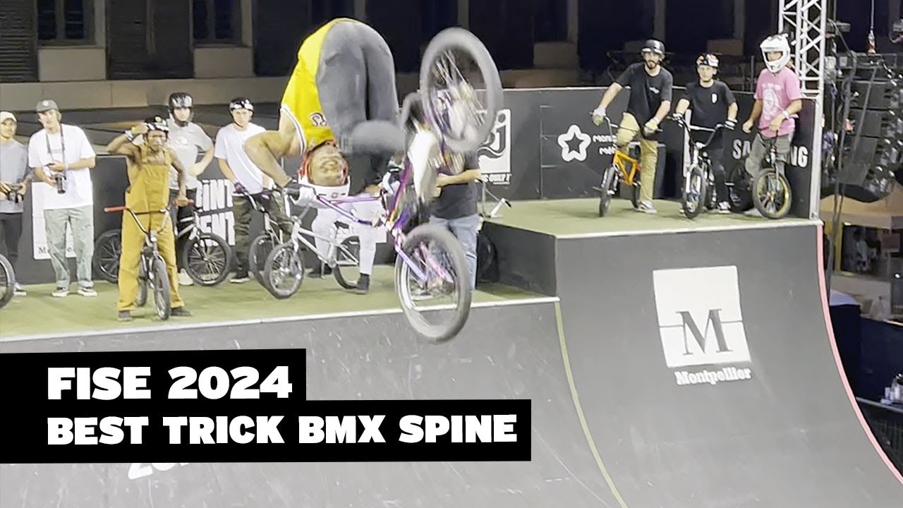 🤯 BEST TRICK | BMX SPINE @ FISE 2024 #bmx