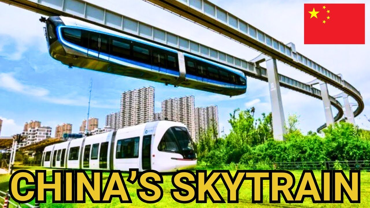 Riding China's Driverless Capsule Sky Train