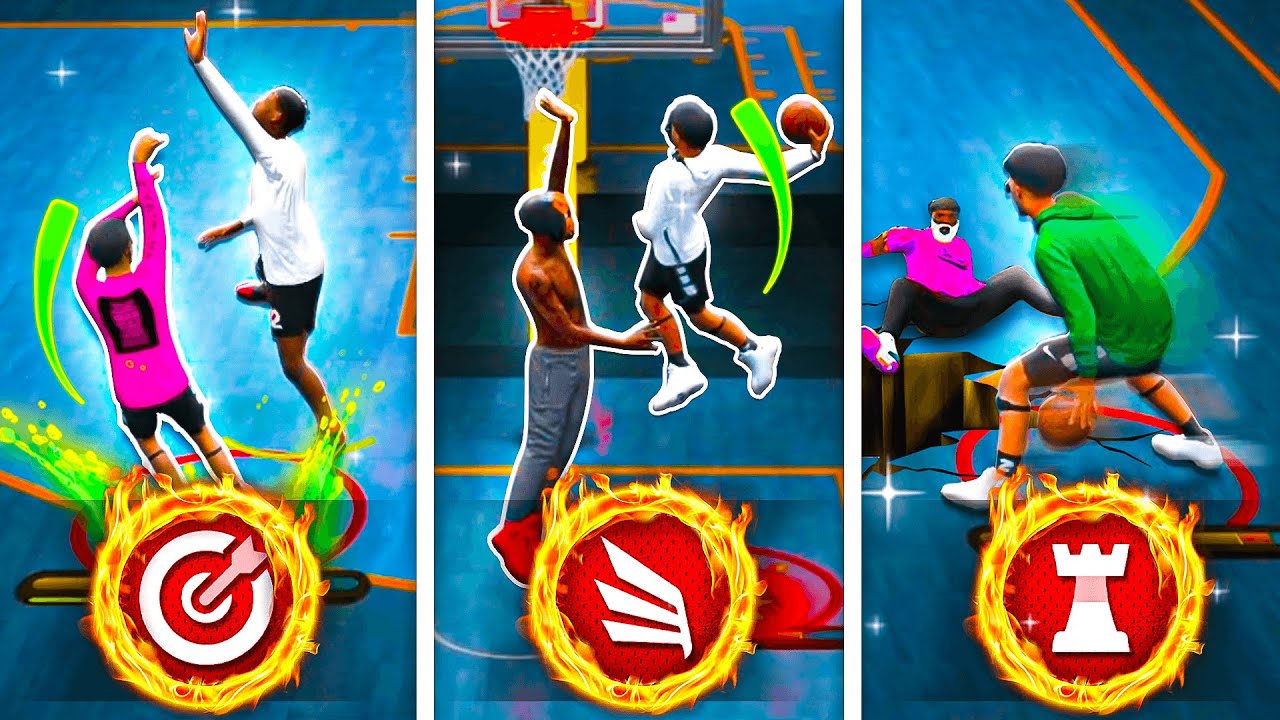 WINNING a 1v1 STAGE COURT GAME with EVERY BUILD in NBA 2K23..