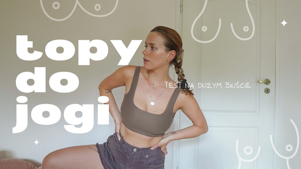 mierzę większość topów do jogi na moim dużym biuście 👙🌹