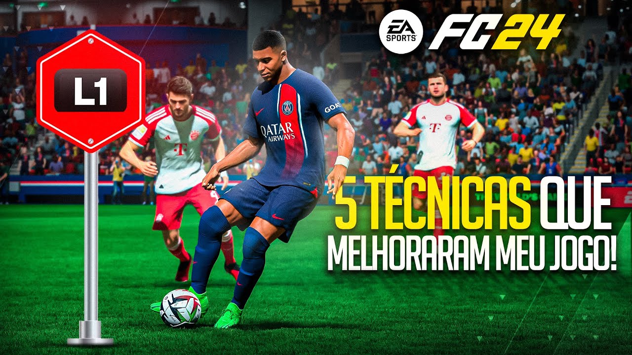 FC 24 -💥 5 TÉCNICAS QUE MELHORARAM MUITO O MEU JOGO!!!