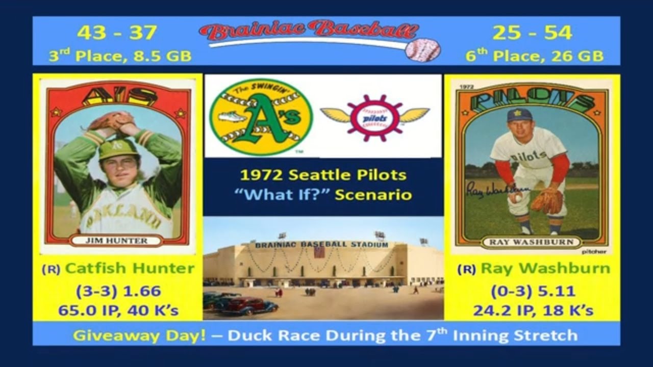 Game 80 - 1972 Seattle Pilots 