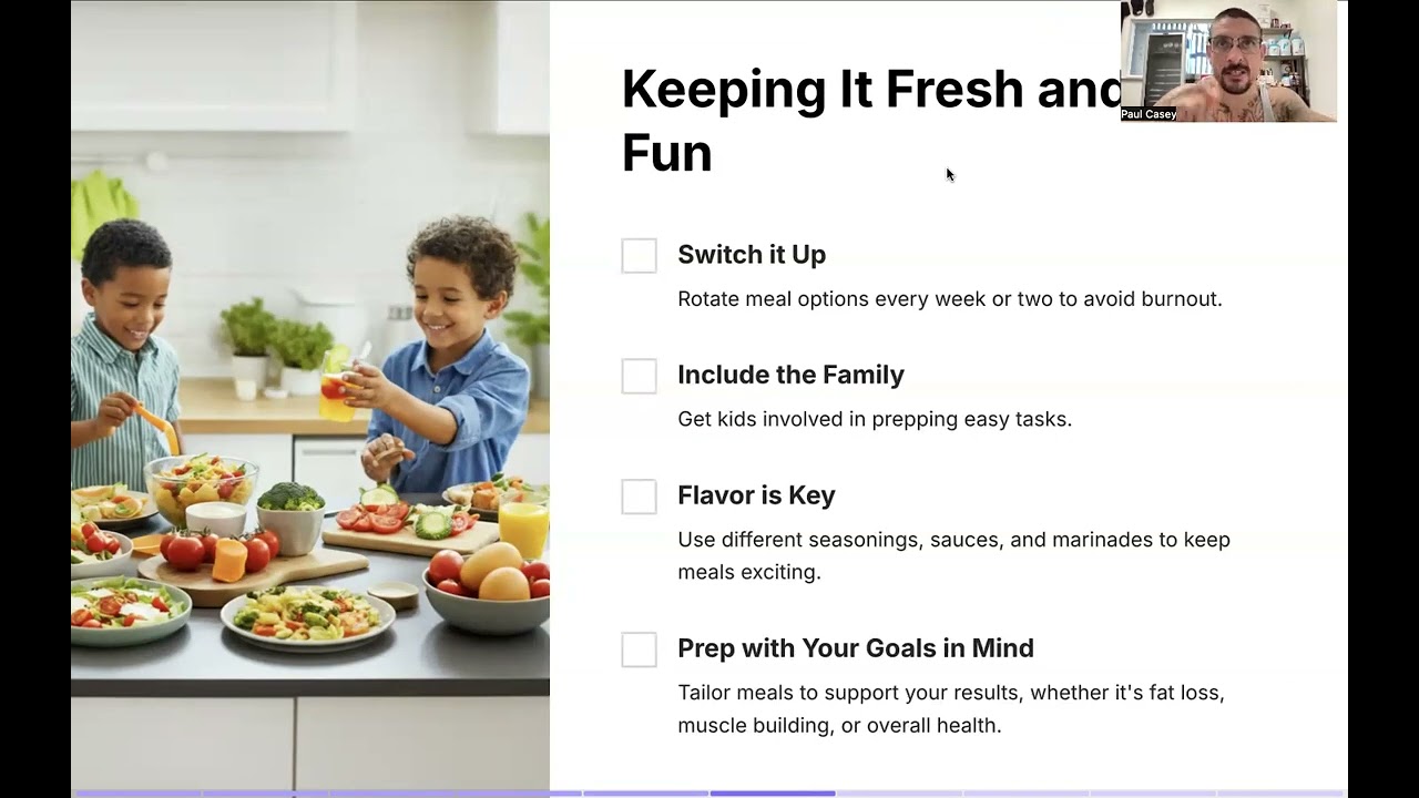 Meal Prep Masterclass