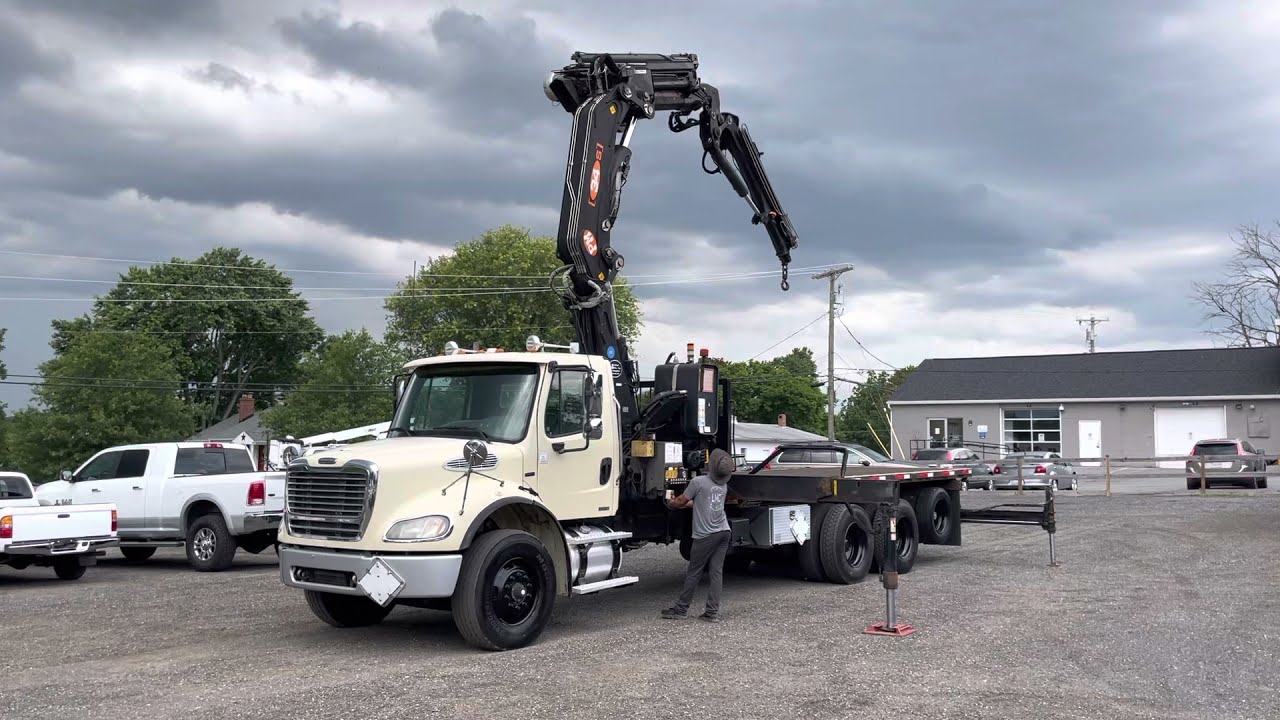 Lewis Motor Company - 2005 Freightliner M2 Knuckle Boom Crane PM 34S Lift Diesel for sale on eBay!