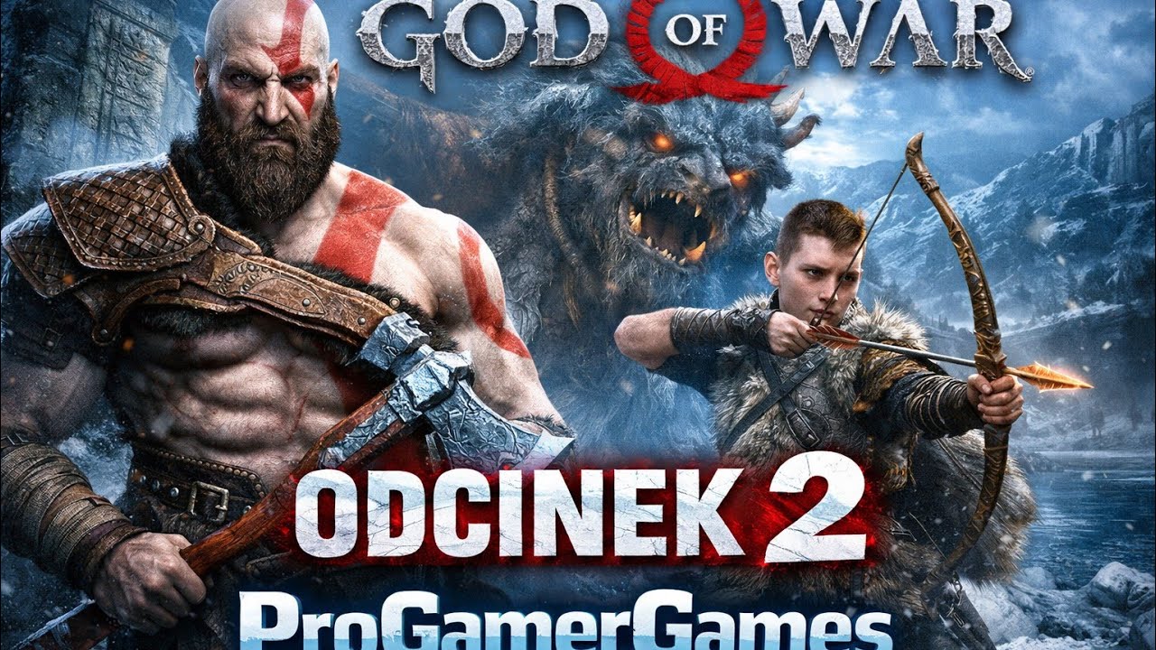 God Of War 2018 Odc.2 (Gameplay PlayStation 4 Slim) *Kratos powrót*