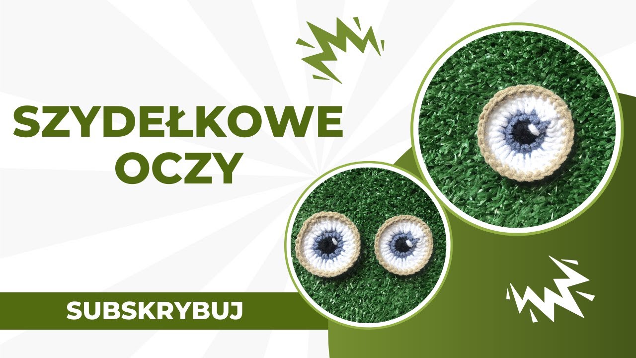 OCZY NA SZYDEŁKU. JAK ZROBIĆ SZYDEŁKOWE OKO. TUTORIAL KROK PO KROKU #423