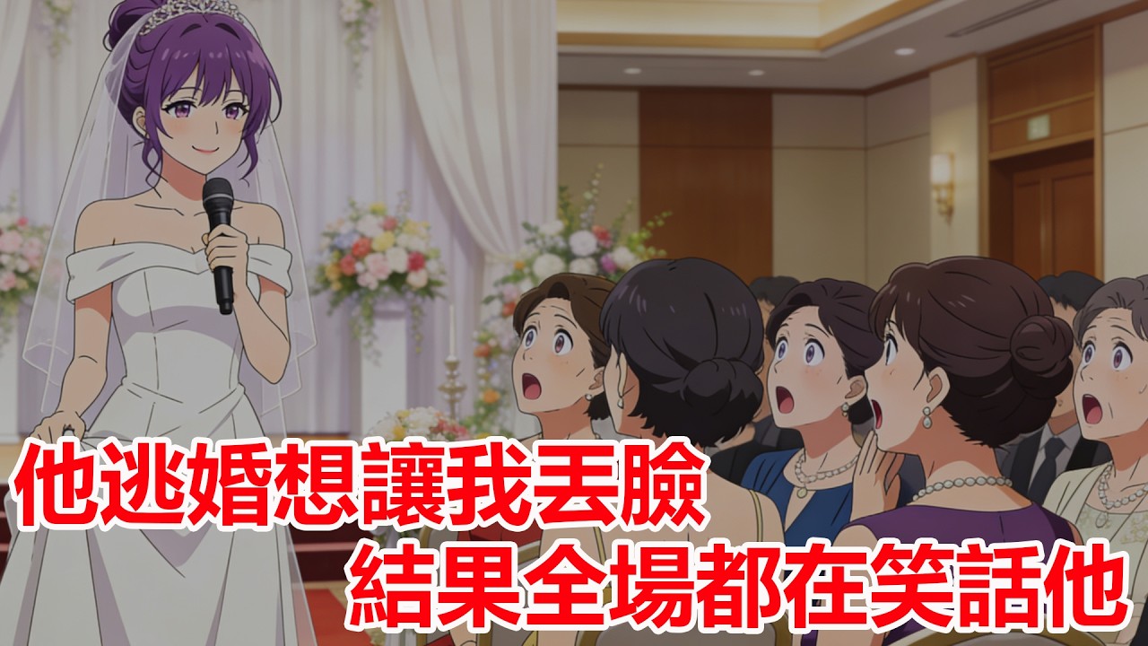 婚禮當天未婚夫跑了，我直接把現場改成抽獎大會.....